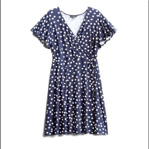 Roanne faux wrap dress.